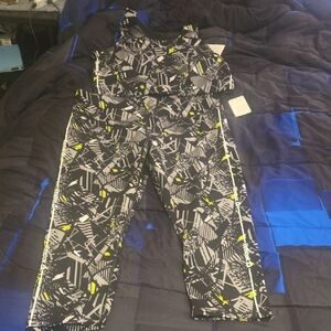 Plus Size Sports Bra & Leggings Set